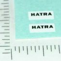 Pair Matchbox Kingsize Hatra Tractor Shovel Stickers Main Image