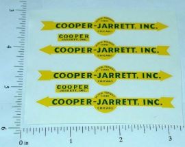 Matchbox Cooper Jarrett Freighter Stickers