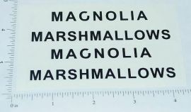 Pair Metalcraft Magnolia Marshmallow Stickers