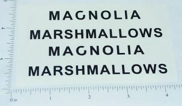 Pair Metalcraft Magnolia Marshmallow Stickers Main Image