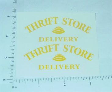 Pair Metalcraft Thrift Store Deliver Stickers Main Image