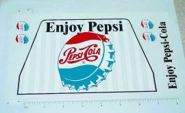 Otaco Minnitoys Pepsi Truck Stickers