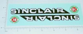 Marx Vintage Sinclair Tanker Truck Sticker Pair