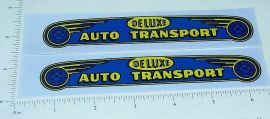 Pair Marx Deluxe Auto Transport Semi Stickers