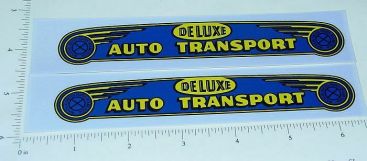 Pair Marx Deluxe Auto Transport Semi Stickers Main Image