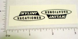 Nylint Vacationer Camper Sticker Pair