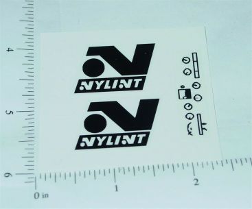 Nylint Bulldozer Const Vehicle Sticker Pair w/ Guages Main Image