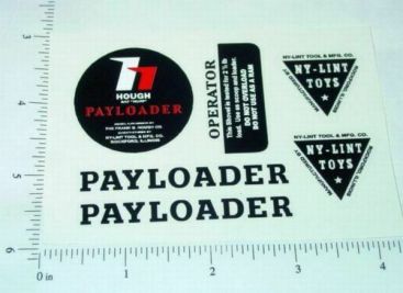 Nylint Hough Payloader Const Vehicle Stickers Main Image