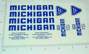 Nylint Michigan Crane Replacement Sticker Set Main Image