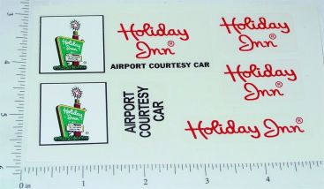 Nylint Ford Econoline Holiday Inn Van Sticker Set Main Image