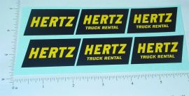 Nylint Ford Hertz Box Van Sticker Set