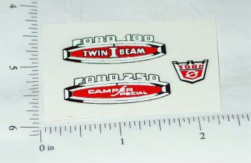 Nylint Ford Camper Special Truck Sticker Set Main Image