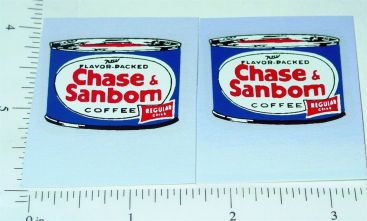 Pair Nylint Ford Chase & Sanborn Stake Truck Stickers Main Image