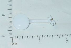 Buddy L White Plastic Truck Mirror Toy Part