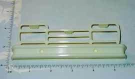 Buddy L White Plastic Truck Bumper Toy Part