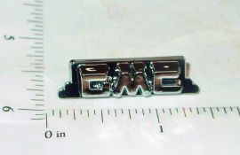 Buddy L Chromed Plastic GMC Truck Logo Toy Part