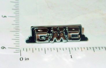 Buddy L Chromed Plastic GMC Truck Logo Toy Part Main Image