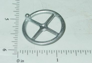 Universal Custom 1 1/8" Cast Toy Steering Wheel w/Helper Knob Main Image Universal Custom 1 1/8" Cast Toy Steering Wheel w/Helper Knob Main Image
