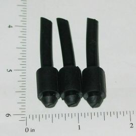 Three (3) Doepke Construction Toy Vehicle Exhaust Stacks