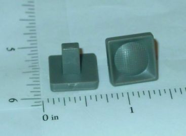 Pair Square Ertl Loadstar Plastic Headlights Toy Parts Main Image