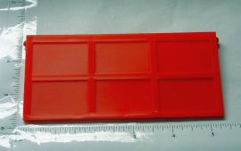 Ertl Loadstar Red Plastic Dump Truck End Gate Toy Part