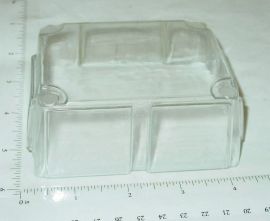 Ertl White Cabover Engine Style Truck Windshield Toy Part
