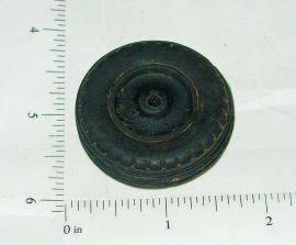 Hubley Hard Rubber Replacement Wheel/Tire Toy Part
