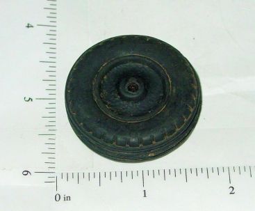 Hubley Hard Rubber Replacement Wheel/Tire Toy Part Main Image