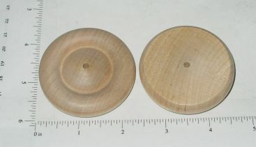 Marx 2.25" Wood Replacement Wheel/Tire Toy Part Main Image Marx 2.25" Wood Replacement Wheel/Tire Toy Part Main Image