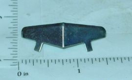 Marx Small Car Plated Replacement Windshield Toy Part