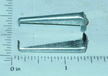 Marx Small Car Plated Replacement Side Trim Pair Toy Parts Main Image