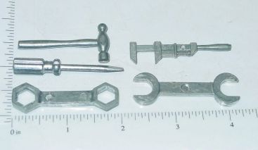 Marx Small Diecast Tool Assortment Toy Parts/Accessories Main Image Marx Small Diecast Tool Assortment Toy Parts/Accessories Main Image