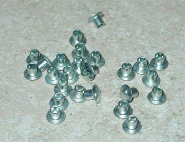 25 Semi Tubular 1/8" by 1/8" Tonka Rivets Main Image 25 Semi Tubular 1/8" by 1/8" Tonka Rivets Main Image