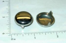 Smith Miller Set of 4 Smooth Small Hubcap Toy Parts