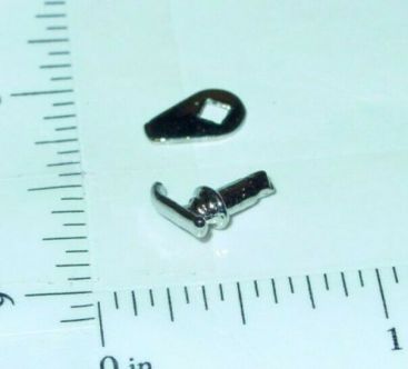 Pair Smith Miller MIC Plated Door Handle Toy Parts Main Image Pair Smith Miller MIC Plated Door Handle Toy Parts Main Image