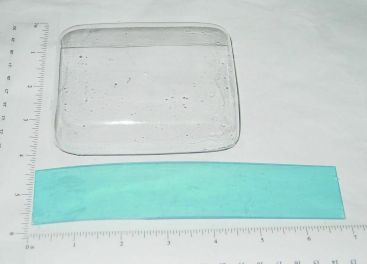 Structo Vista Dome Horse Trailer Front & Top Glass Toy Part Main Image Structo Vista Dome Horse Trailer Front & Top Glass Toy Part Main Image