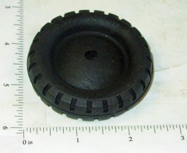 Structo Reproduction Real Rubber 2.5" Replacement Tire Toy Part Main Image
