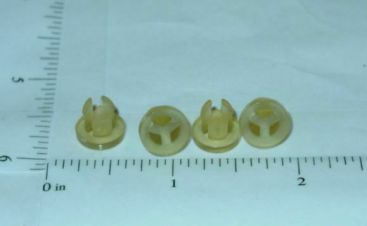 Four 58-61 Plastic Tonka Replacement Headlight Toy Part Main Image