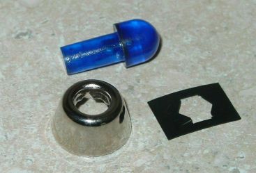 Tonka Replacement Blue Flasher w/Bezel Toy Part Main Image Tonka Replacement Blue Flasher w/Bezel Toy Part Main Image