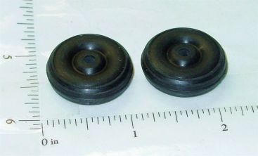 Pair Tonka Rubber Flip Up Semi Trailer Stand Tire Toy Parts Main Image
