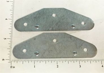 Pair Tonka Semi Trailer Tandem Bogie Plates Replacement Toy Part Main Image