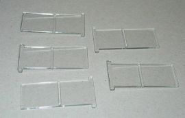 Tonka Pickup Camper 5 Piece Sliding Window Replacement Toy Part Set