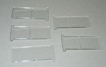 Tonka Pickup Camper 5 Piece Sliding Window Replacement Toy Part Set Main Image