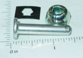 Tonka Semi Trailer 1.25" Hitch Pin & Nut Replacement Toy Parts