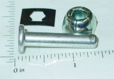 Tonka Semi Trailer 1.25" Hitch Pin & Nut Replacement Toy Parts Main Image Tonka Semi Trailer 1.25" Hitch Pin & Nut Replacement Toy Parts Main Image
