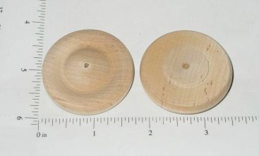 One Wyandotte 1.75" Wood Wheel Toy Part Main Image One Wyandotte 1.75" Wood Wheel Toy Part Main Image
