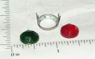 Wyandotte Van Lines Trailer Red/Green Jewels Toy Parts Main Image Wyandotte Van Lines Trailer Red/Green Jewels Toy Parts Main Image
