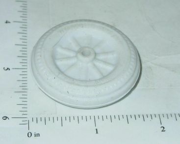 Wyandotte White Rubber Simulated Spoke Wheel/Tire Replacement Part Main Image