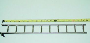 Buddy L 205A Firetruck Nickel Plated Replacement Ladder Toy Part Main Image