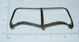 Doepke Jaguar Replacement Windshield Toy Part  Chrome Plate